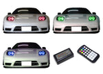 Acura-NSX-2002, 2003, 2004, 2005-LED-Halo-Headlights-RGB-Colorfuse RF Remote-AC-NSX0205-V3HCFRF