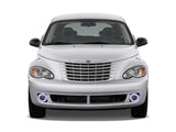 Chrysler-PT Cruiser-2006, 2007, 2008, 2009, 2010-LED-Halo-Fog Lights-ColorChase-No Remote-CH-PT0610-CCF