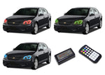 Chevrolet-Cobalt-2005, 2006, 2007, 2008, 2009, 2010-LED-Halo-Headlights-RGB-Colorfuse RF Remote-CY-CO0510-V3HCFRF