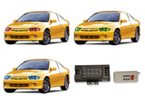 Chevrolet-Cavalier-2003, 2004, 2005-LED-Halo-Headlights-RGB-RF Remote-CY-CV0305-V3HRF