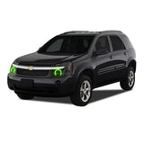 Chevrolet-Equinox-2005, 2006, 2007, 2008, 2009-LED-Halo-Headlights-ColorChase-No Remote-CY-EQ0509-CCH