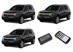 Chevrolet-Equinox-2005, 2006, 2007, 2008, 2009-LED-Halo-Headlights-RGB-Colorfuse RF Remote-CY-EQ0509-V3HCFRF
