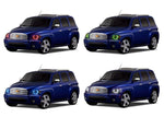 Chevrolet-HHR-2006, 2007, 2008, 2009, 2010, 2011-LED-Halo-Headlights-RGB-No Remote-CY-HR0611-V3H