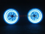 GMC-Yukon-2007, 2008, 2009, 2010, 2011, 2012, 2013-LED-Halo-Headlights and Fog Lights-RGB-Bluetooth RF Remote-GMC-YU0713-V3HFBTRF