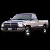 Dodge-Ram 1500-1994, 1995, 1996, 1997, 1998, 1999, 2000, 2001, 2002-LED-Halo-Headlights-RGB-Bluetooth RF Remote-DO-RM9402-V3HBTRF