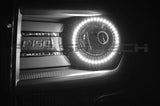 Ford-F-150-2013, 2014-LED-Halo-Headlights-White-RF Remote White-FO-F11314P-WHRF