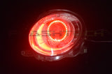 Fiat-500-2012, 2013-LED-Halo-Headlights-RGB-Bluetooth RF Remote-FI-5001213-V3HBTRF