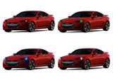 Hyundai-Genesis-2013, 2014, 2015, 2016-LED-Halo-Headlights-RGB-No Remote-HY-GE1316-V3H