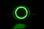 Dodge-Charger-2005, 2006, 2007, 2008, 2009, 2010-LED-Halo-Fog Lights-RGB-Bluetooth RF Remote-DO-CR0510-V3FBTRF-WPE