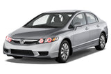 Honda-Civic-2009, 2010, 2011-LED-Halo-Headlights-RGB-Bluetooth RF Remote-HO-CVS0911-V3HBTRF
