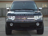 Land Rover-Range Rover-2006, 2007, 2008, 2009-LED-Halo-Headlights-White-RF Remote White-LR-RR0609-WHRF