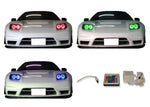 Acura-NSX-2002, 2003, 2004, 2005-LED-Halo-Headlights-RGB-IR Remote-AC-NSX0205-V3HIR