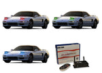 Acura-NSX-1991, 1992, 1993, 1994, 1995, 1996, 1997, 1998, 1999, 2000, 2001-LED-Halo-Headlights-RGB-WiFi Remote-AC-NSX9101-V3HWI