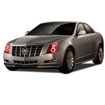 Cadillac-CTS-2008, 2009, 2010, 2011, 2012, 2013-LED-Halo-Headlights-RGB-Bluetooth RF Remote-CA-CTSHA0813-V3HBTRF