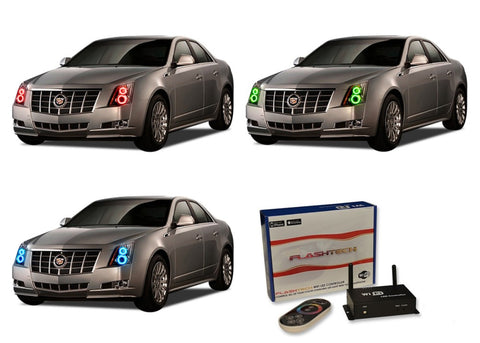 Cadillac-CTS-2008-2009-2010-2011-2012-2013-LED-Halo-Headlights-RGB-WiFi-Remote-CA-CTSHA0813-V3HWI