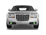 Chrysler-300-2005, 2006, 2007, 2008, 2009, 2010-LED-Halo-Fog Lights-RGB-Bluetooth RF Remote-CH-300510-V3FBTRF