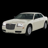 Chrysler-300-2005, 2006, 2007, 2008, 2009, 2010-LED-Halo-Headlights-RGB-Bluetooth RF Remote-CH-300510-V3HBTRF