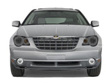 Chrysler-Pacifica-2006, 2007, 2008, 2009-LED-Halo-Fog Lights-White-RF Remote White-CH-PF0609-WFRF