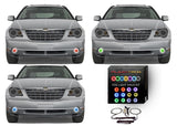 Chrysler-Pacifica-2006, 2007, 2008, 2009-LED-Halo-Fog Lights-RGB-No Remote-CH-PF0609-V3F