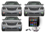 Chrysler-Pacifica-2006, 2007, 2008, 2009-LED-Halo-Fog Lights-RGB-Colorfuse RF Remote-CH-PF0609-V3FCFRF