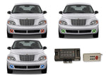 Chrysler-PT Cruiser-2006, 2007, 2008, 2009, 2010-LED-Halo-Fog Lights-RGB-RF Remote-CH-PT0610-V3FRF