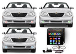 Chrysler-Sebring-2008, 2009, 2010-LED-Halo-Fog Lights-RGB-WiFi Remote-CH-SB0810-V3FWI