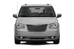 Chrysler-Town & Country-2005, 2006, 2007, 2008, 2009, 2010-LED-Halo-Fog Lights-RGB-Bluetooth RF Remote-CH-TC0510-V3FBTRF