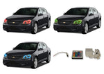 Chevrolet-Cobalt-2005, 2006, 2007, 2008, 2009, 2010-LED-Halo-Headlights-RGB-IR Remote-CY-CO0510-V3HIR