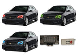 Chevrolet-Cobalt-2005, 2006, 2007, 2008, 2009, 2010-LED-Halo-Headlights-RGB-RF Remote-CY-CO0510-V3HRF