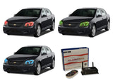 Chevrolet-Cobalt-2005, 2006, 2007, 2008, 2009, 2010-LED-Halo-Headlights-RGB-WiFi Remote-CY-CO0510-V3HWI