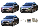 Chevrolet-Cruze-2011, 2012, 2013, 2014, 2015-LED-Halo-Headlights-RGB-IR Remote-CY-CZ1115-V3HIR