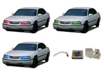 Chevrolet-Impala-2000, 2001, 2002, 2003, 2004, 2005-LED-Halo-Headlights-RGB-IR Remote-CY-IM0005-V3HIR
