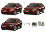 Chevrolet-Impala-2006, 2007, 2008, 2009, 2010, 2011, 2012-LED-Halo-Headlights-RGB-IR Remote-CY-IM0613-V3HIR