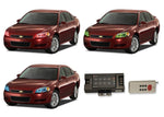 Chevrolet-Impala-2006, 2007, 2008, 2009, 2010, 2011, 2012-LED-Halo-Headlights-RGB-RF Remote-CY-IM0613-V3HRF