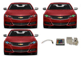 Chevrolet-Impala-2014, 2015, 2016-LED-Halo-Headlights-RGB-IR Remote-CY-IM14-V3HIR