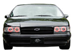 Chevrolet-Impala-1991, 1992, 1993, 1994, 1995, 1996-LED-Halo-Headlights-ColorChase-No Remote-CY-IM9196-CCH