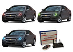Chevrolet-Malibu-2008, 2009, 2010, 2011, 2012-LED-Halo-Headlights-RGB-WiFi Remote-CY-MB0812-V3HWI