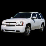 Chevrolet-Trailblazer-2002, 2003, 2004, 2005, 2006, 2007, 2008, 2009-LED-Halo-Headlights-RGB-Bluetooth RF Remote-CY-TR0209-V3HBTRF