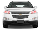 Chevrolet-Traverse-2009, 2010, 2011, 2012-LED-Halo-Headlights-ColorChase-No Remote-CY-TR0912-CCH