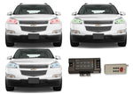 Chevrolet-Traverse-2009, 2010, 2011, 2012-LED-Halo-Headlights-RGB-RF Remote-CY-TR0912-V3HRF