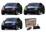 Dodge-Avenger-2008, 2009, 2010, 2011, 2012, 2013, 2014, 2015-LED-Halo-Headlights-RGB-WiFi Remote-DO-AV0815-V3HWI
