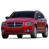 Dodge-Caliber-2007, 2008, 2009, 2010, 2011, 2012-LED-Halo-Fog Lights-ColorChase-No Remote-DO-CB0712-CCF