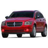 Dodge-Caliber-2007, 2008, 2009, 2010, 2011, 2012-LED-Halo-Headlights-Red-No Remote-DO-CB0712-RH
