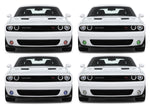 Dodge-Challenger-2015, 2016, 2017, 2018, 2019-LED-Halo-Fog Lights-RGB Multi Color-No Remote-DO-CL01519-V3F-WPE