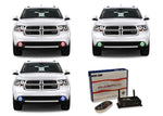 Dodge-Durango-2011, 2012, 2013-LED-Halo-Fog Lights-RGB-WiFi Remote-DO-DU1113-V3FWI