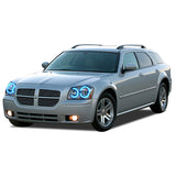 Dodge-Magnum-2005, 2006, 2007-LED-Halo-Headlights-ColorChase-No Remote-DO-MG0507-CCH