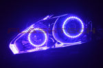 Nissan-Altima-2013, 2014, 2015-LED-Halo-Headlights-RGB-Bluetooth RF Remote-NI-ALS1315-V3HBTRF