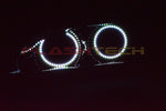 Pontiac-G8-2008, 2009-LED-Halo-Headlights and Fog Lights-White-RF Remote White-PO-G80809-WHFRF