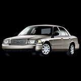 Ford-Crown Victoria-1998, 1999, 2000, 2001, 2002, 2003, 2004, 2005, 2006, 2007, 2008, 2009, 2010, 2011-LED-Halo-Headlights-RGB-Bluetooth RF Remote-FO-CV9801-V3HBTRF
