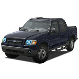Ford-Explorer-2006, 2007, 2008, 2009, 2010-LED-Halo-Headlights-RGB-Bluetooth RF Remote-FO-EXST0610-V3HBTRF